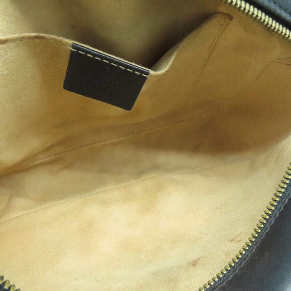 💎✨BEAUTIFUL✨💎 Gucci GG Marmont Chain Crossbody Leather Black Shoulder Bag - Picture 6 of 14